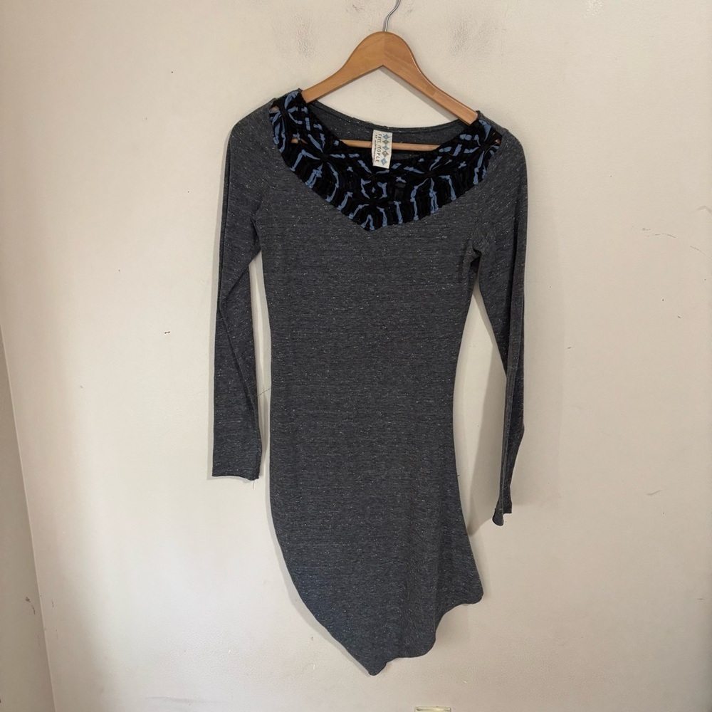 Free People Asymmetric Bodycon Dress